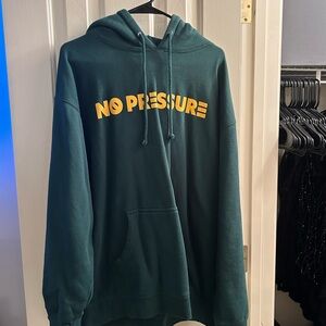 NWOT Logic “No Pressure” Hoodie